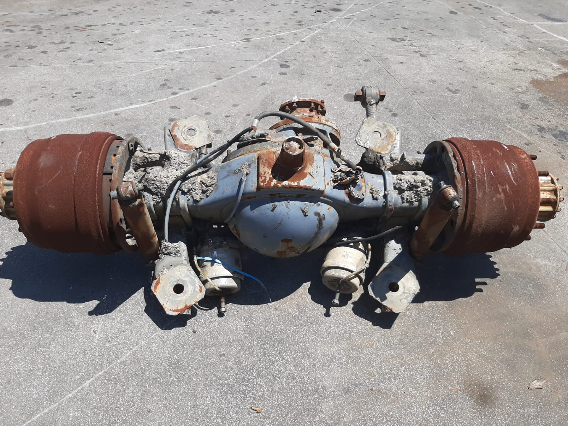 EIXO COMPLETO VOLVO FH12 DIFERENCIAL EV90 1525339 RATIO 3.44-1