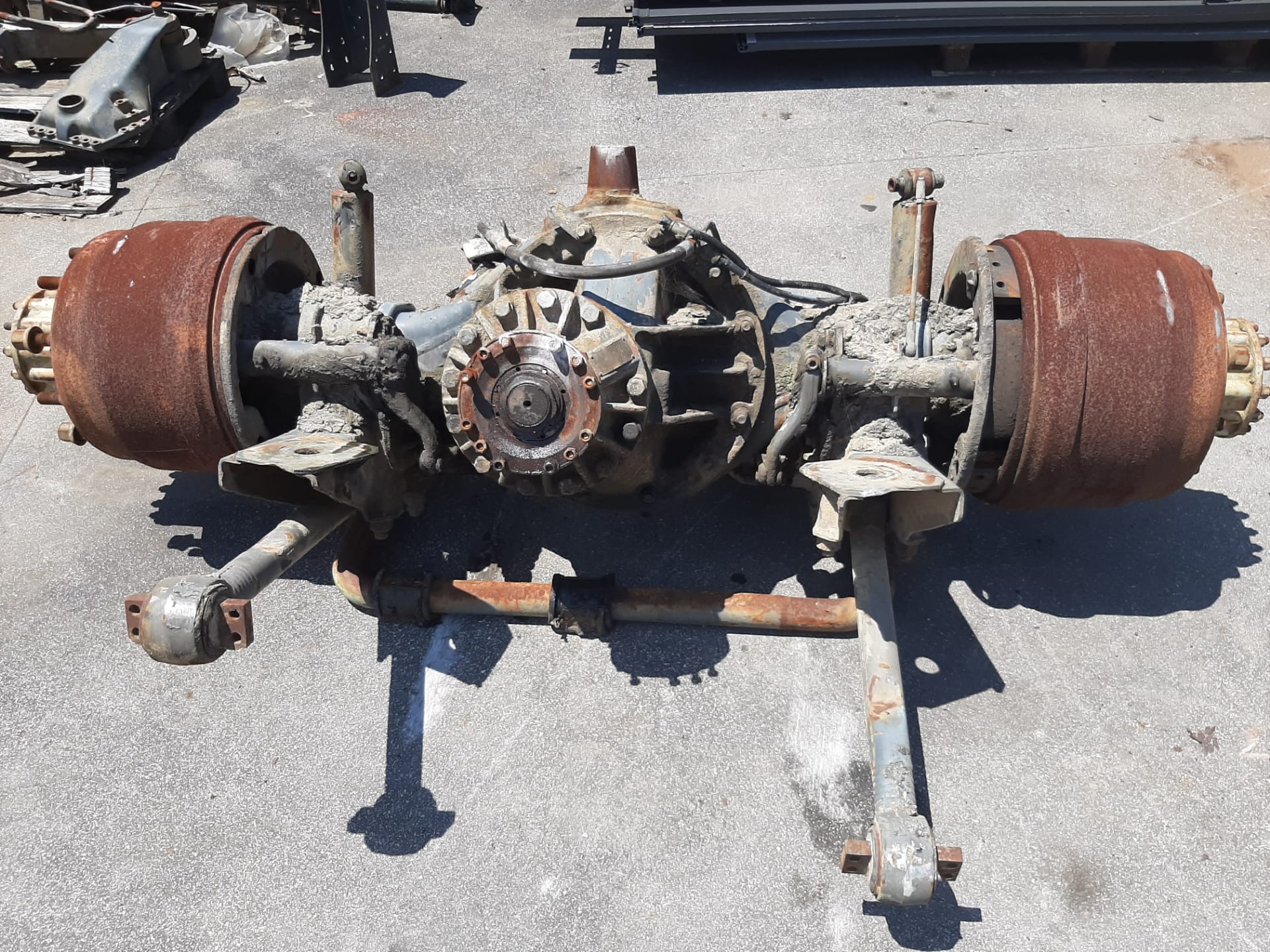 EIXO COMPLETO VOLVO FH12 DIFERENCIAL EV90 1525339 RATIO 3.44-1