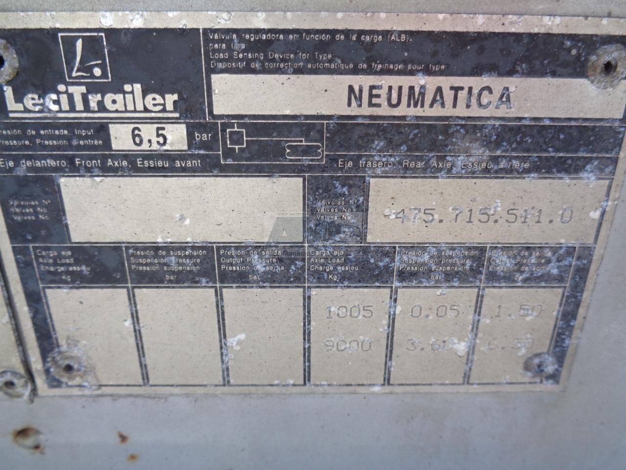 SEMI-REBOQUE LECITRAILER LTP-3ES EM CHASSI