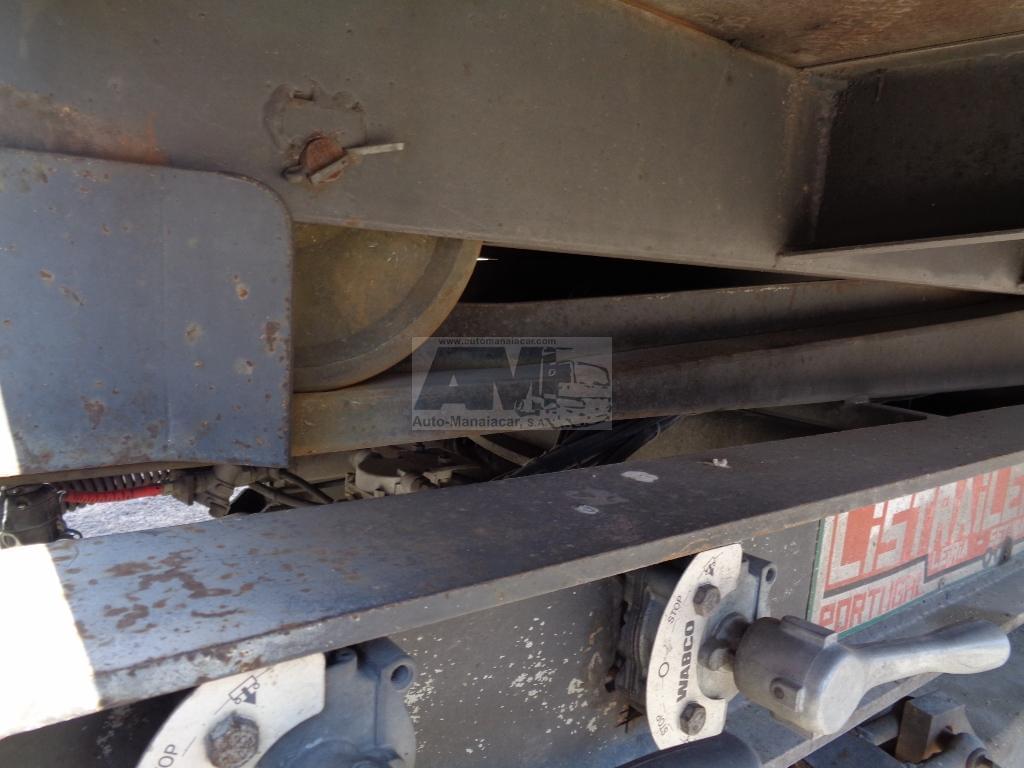 2X REBOQUE LISTRAILER CTT88 2 EIXOS CAIXA FECHADA AMOVÍVEL 18 TON