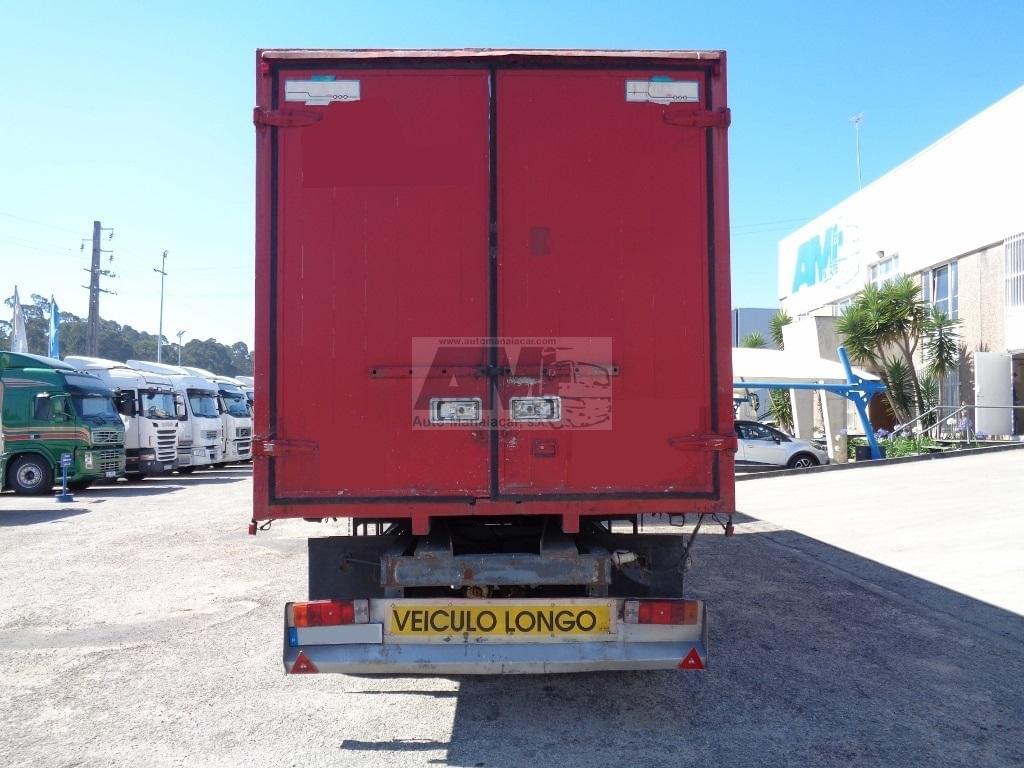 2X REBOQUE LISTRAILER CTT88 2 EIXOS CAIXA FECHADA AMOVÍVEL 18 TON