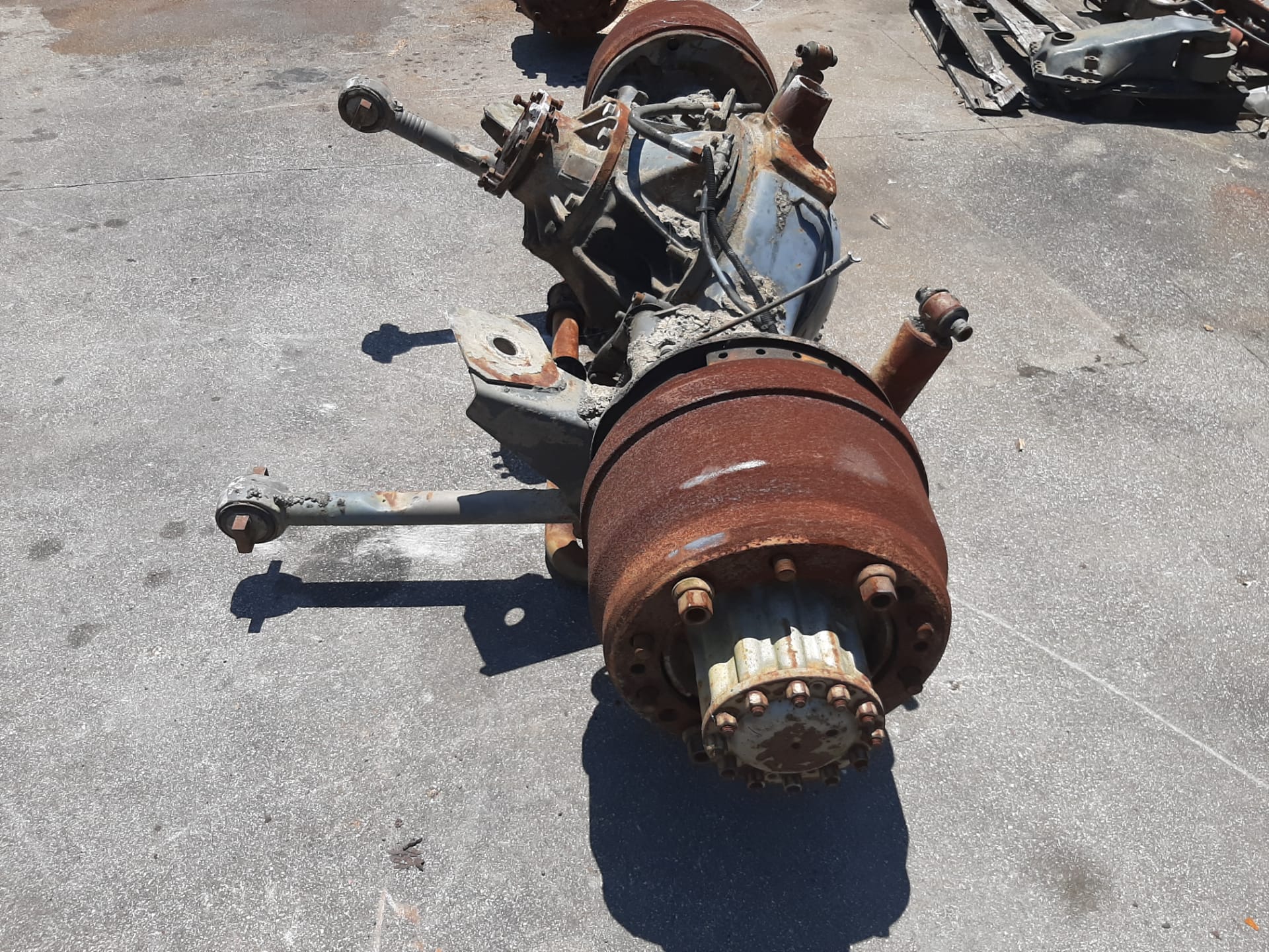 EIXO COMPLETO VOLVO FH12 DIFERENCIAL EV90 1525339 RATIO 3.44-1