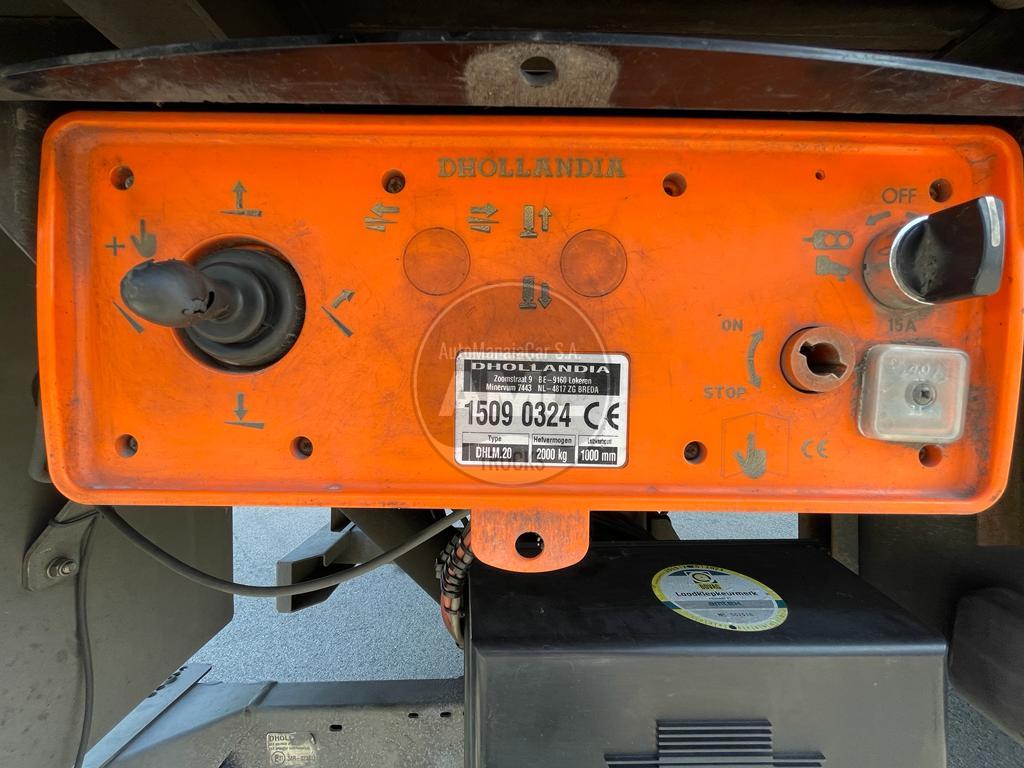 DAF CF 290 EURO6 SUPER SPACE CAB 4X2 CAIXA CORTINAS 8.00 X 2.47 X 2.70