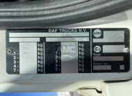 DAF CF 290 EURO6 SUPER SPACE CAB 4X2 11.000CM3 19TON