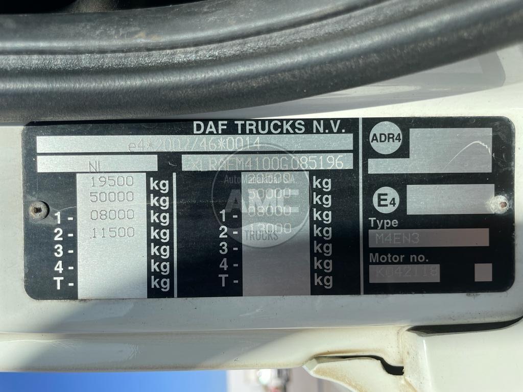 DAF CF 290 EURO6 SUPER SPACE CAB 4X2 11.000CM3 19TON