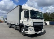 DAF CF 310 EURO6 4X2 2016 CAIXA DE CORTINAS 8.90 X 2.48 X 2.60