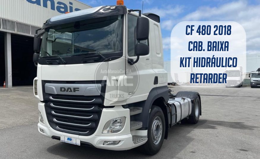 DAF CF 480 CAB BAIXA 4×2 RETARDER KIT HIDRAULICO 2018