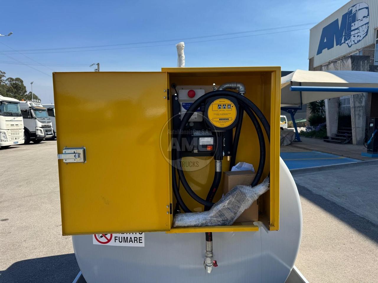 DEPÓSITO DE COMBUSTÍVEL DEMO SERBATOI 3000 LT NOVO FABRICO ITALIANO