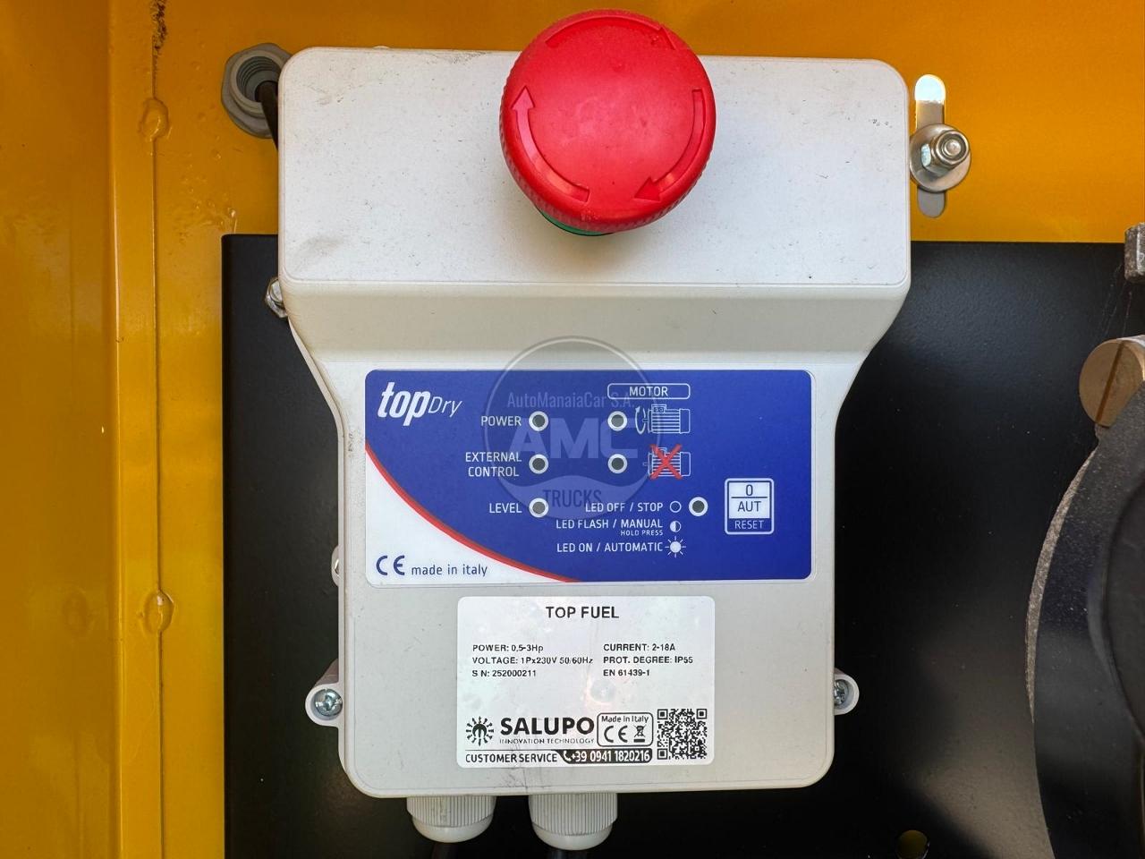 DEPÓSITO DE COMBUSTÍVEL DEMO SERBATOI 3000 LT NOVO FABRICO ITALIANO