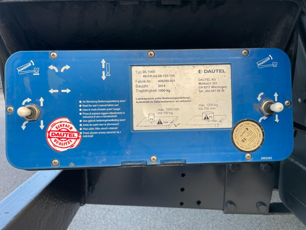 CAIXA TIPO ESTRADO + PLATAFORMA TRASEIRA + CAIXA DE ARMAZENAMENTO DE BOTIJAS DE GÁS