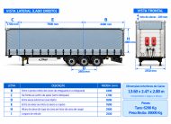 FLIEGL SDS 390 STANDARD – CORTINAS – 3 EIXOS – 09/2020