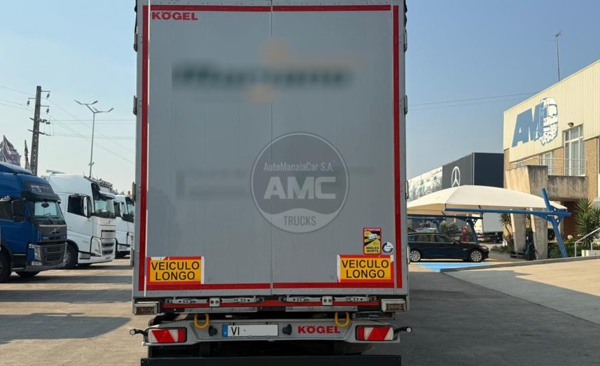 SEMI-REBOQUE KOGEL S24-1 3 EIXOS CORTINAS ANTI-ROUBO 2022 SEMI NOVO NACIONAL