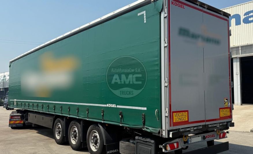 SEMI-REBOQUE KOGEL S24-1 3 EIXOS CORTINAS ANTI-ROUBO 2022 SEMI NOVO NACIONAL