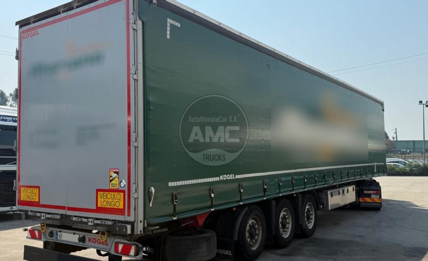 SEMI-REBOQUE KOGEL S24-1 3 EIXOS CORTINAS ANTI-ROUBO 2022 SEMI NOVO NACIONAL