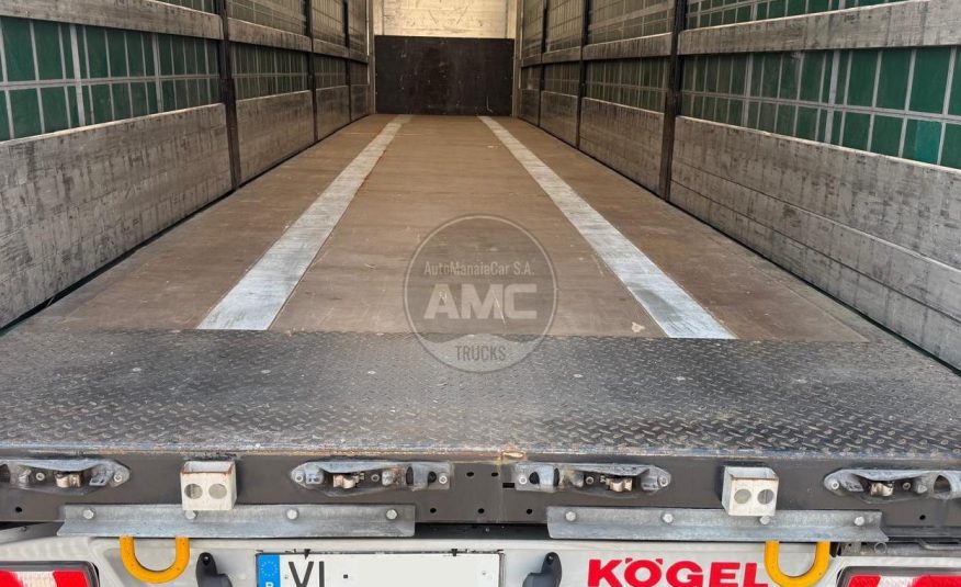 SEMI-REBOQUE KOGEL S24-1 3 EIXOS CORTINAS ANTI-ROUBO 2022 SEMI NOVO NACIONAL