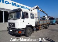 MAN 18.232 4X2 CABINE DUPLA COM GRUA