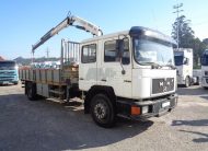 MAN 18.232 4X2 CABINE DUPLA COM GRUA