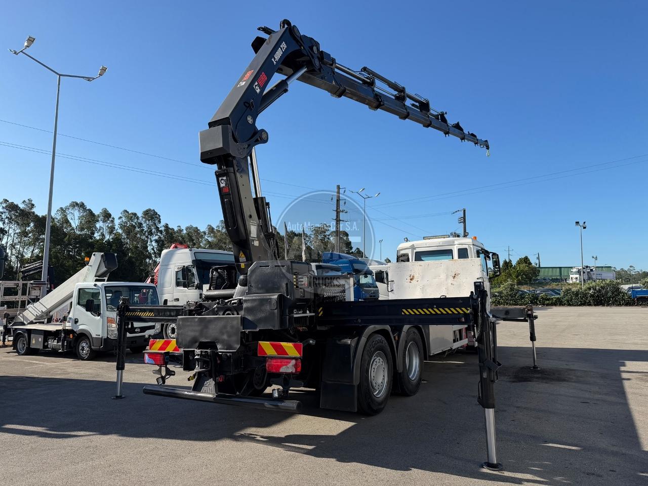 MAN TGS 26.420 EURO6 6X2 RETARDER ADR 2017 C/ GRUA HIAB X-HIDUO 258 E-7