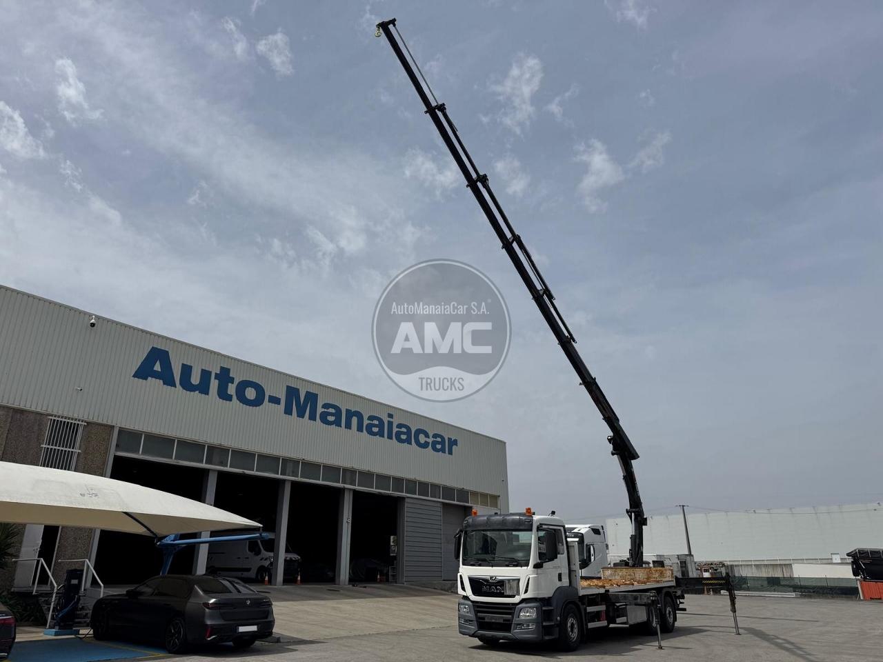 MAN TGS 26.420 EURO6 6X2 RETARDER ADR 2017 C/ GRUA HIAB X-HIDUO 258 E-7