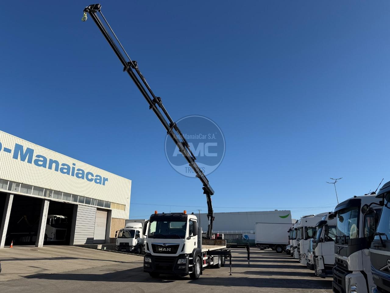 MAN TGS 26.420 EURO6 6X2 RETARDER ADR 2017 C/ GRUA HIAB X-HIDUO 258 E-7