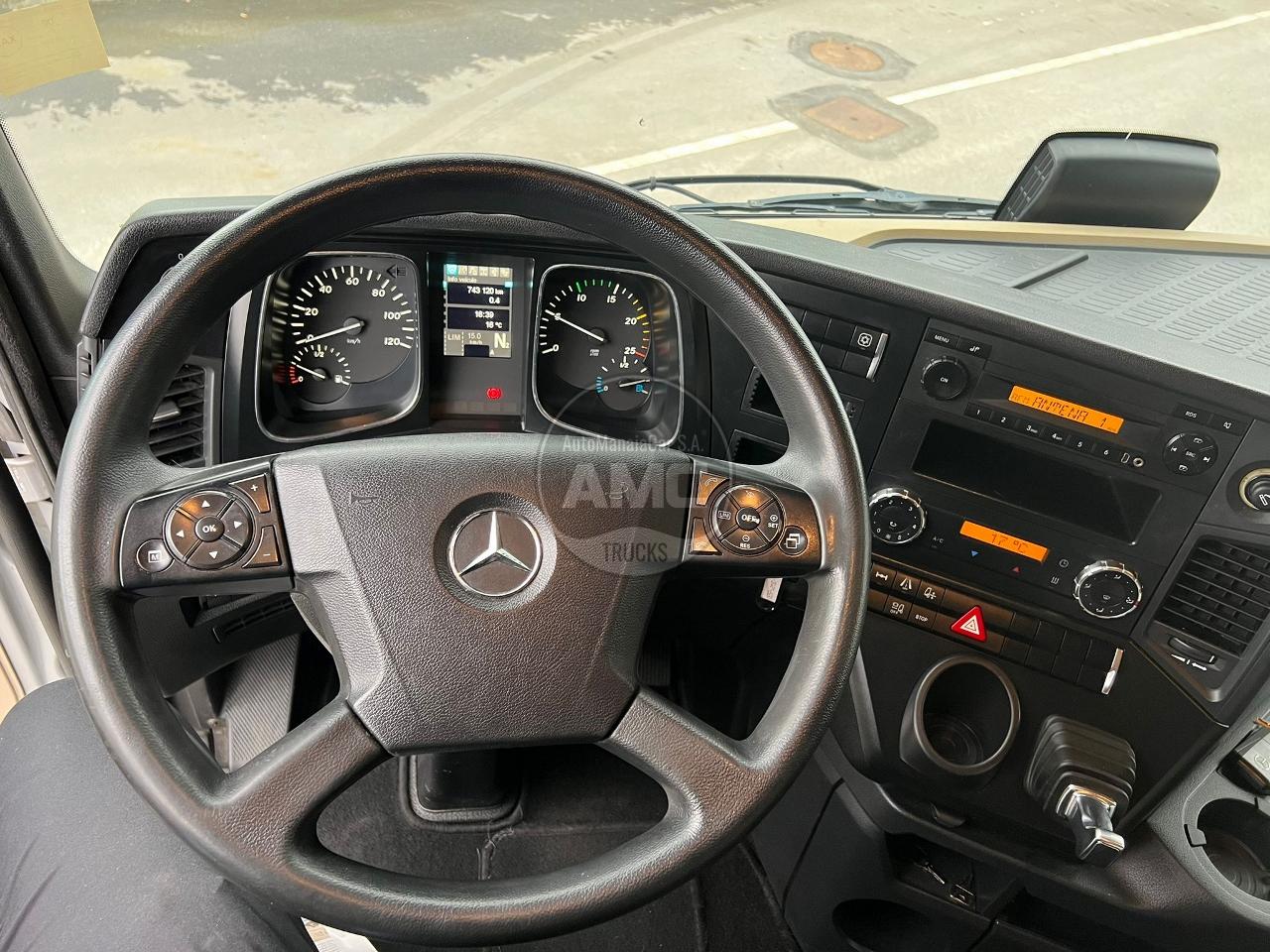 TRATOR MERCEDES ACTROS 1845 EURO6 STREAM SPACE 4X2 RETARDER 2017
