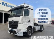 MERCEDES-BENZ AROCS 1851 EURO6 4X2/4X4 HAD 2019 NOVO MODELO