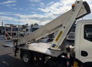 NISSAN CABSTAR 35.13 COM CESTO ELEVATÓRIO PALFINGER P260 B  26MT