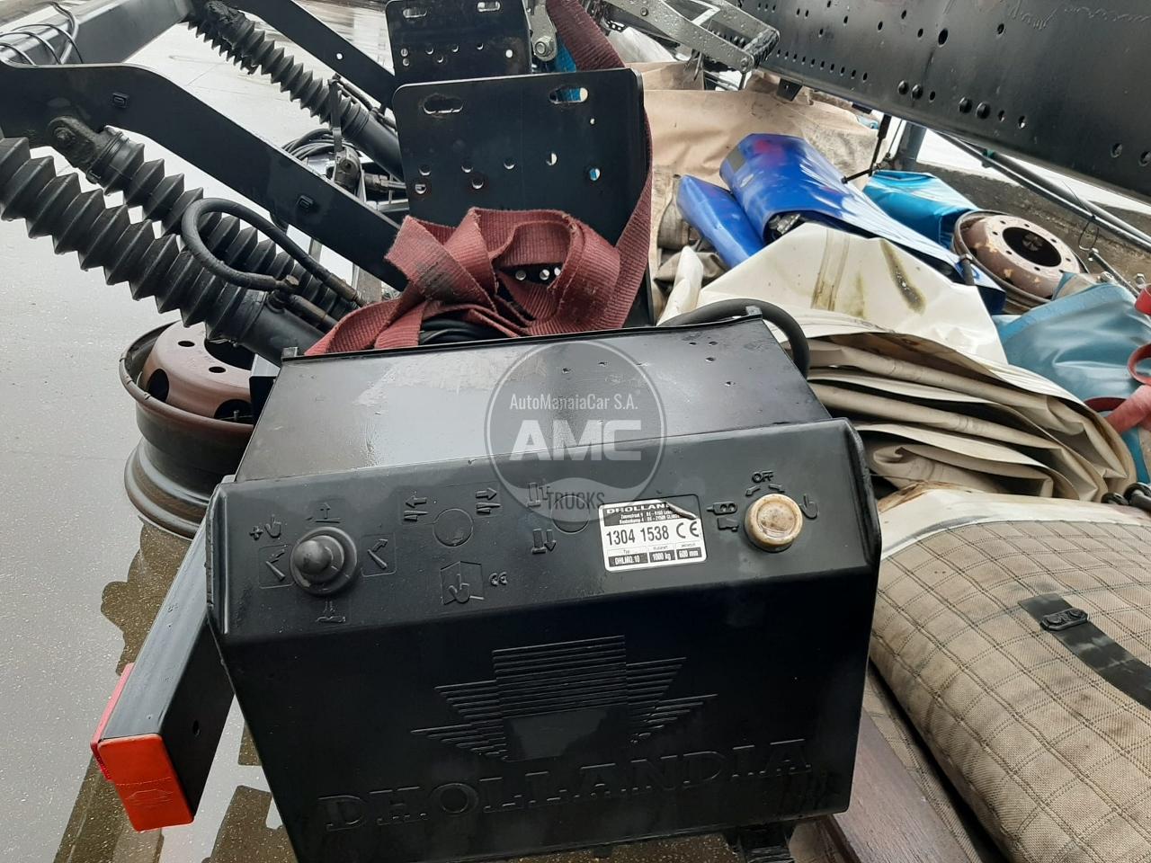 PLATAFORMA DE ENCOSTO DHOLLANDIA EM ALUMINIO 2013