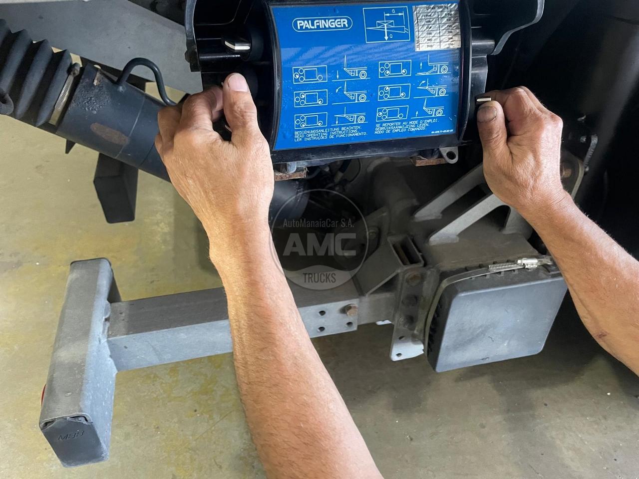 PLATAFORMA TRASEIRA DE ENCOSTO PALFINGER 3000 KG 2017