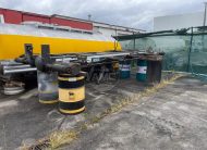 PORTA-CONTENTORES COM SISTEMA DE CABOS 25TON 2012