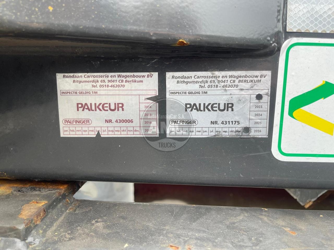 PORTA-CONTENTORES COM SISTEMA DE CABOS 25TON 2012