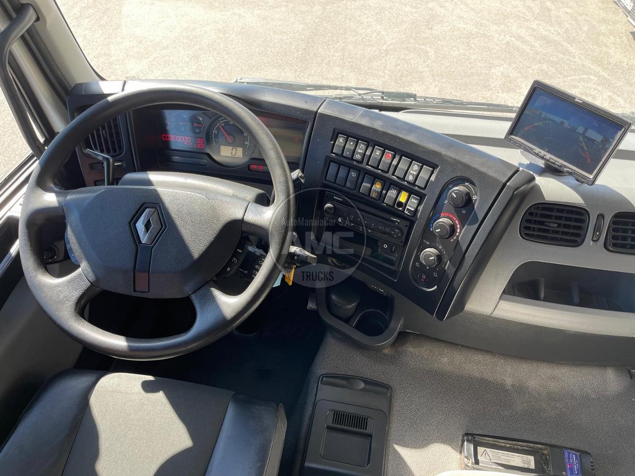 RENAULT PREMIUM C280 EURO6 4X2 19TON CAIXA ABERTA/ESTRADO GRUA PALFINGER PK 16002C