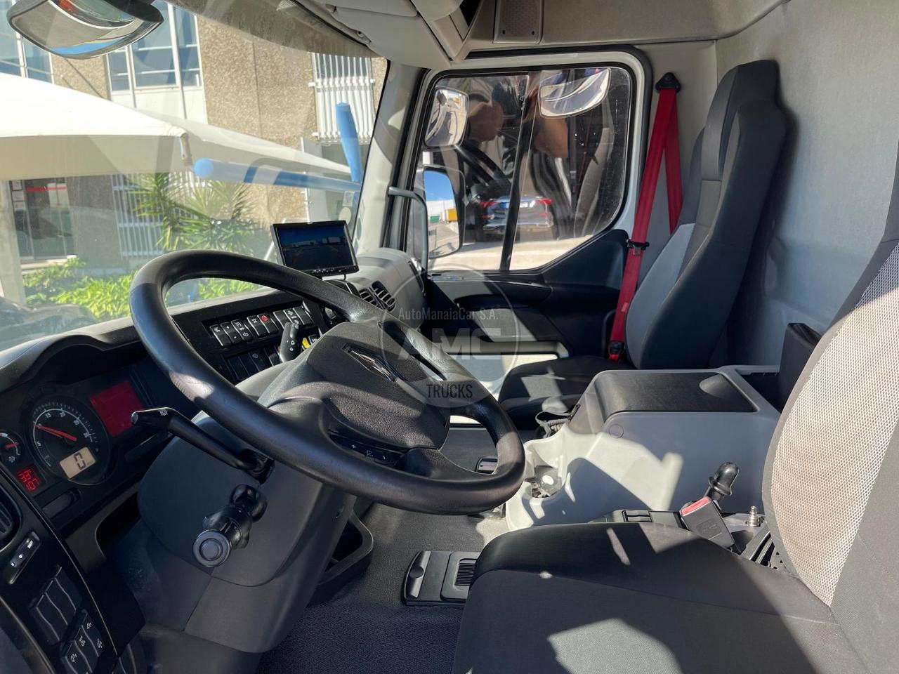 RENAULT PREMIUM C280 EURO6 4X2 19TON CAIXA ABERTA/ESTRADO GRUA PALFINGER PK 16002C