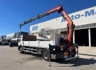 RENAULT PREMIUM C280 EURO6 4X2 19TON CAIXA ABERTA/ESTRADO GRUA PALFINGER PK 16002C
