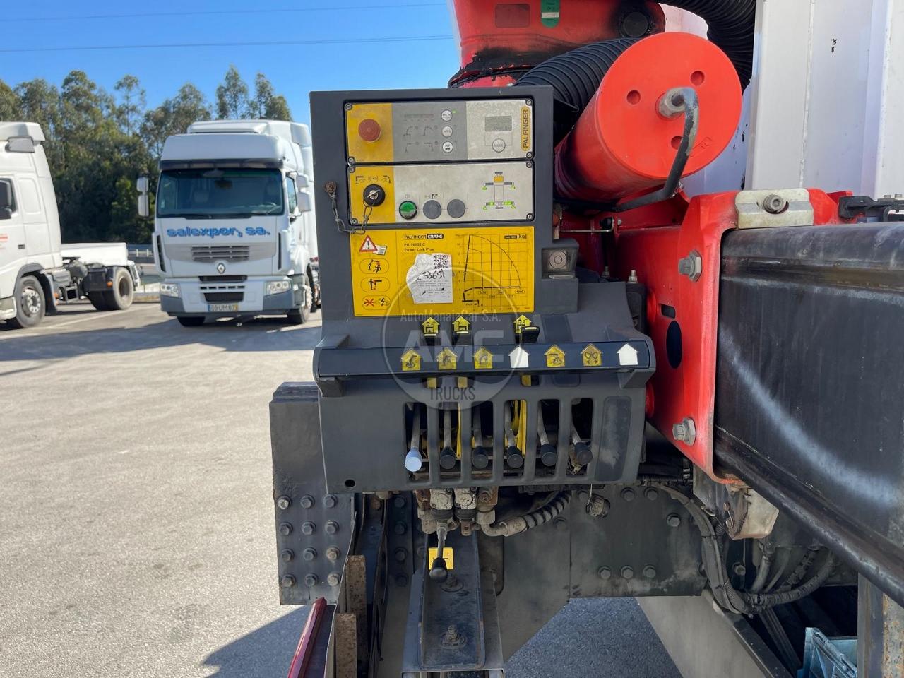 RENAULT PREMIUM C280 EURO6 4X2 19TON CAIXA ABERTA/ESTRADO GRUA PALFINGER PK 16002C