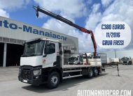 RENAULT C380 EURO6 6X2 COM GRUA FASSI 11.2016