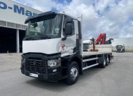 RENAULT C380 EURO6 6X2 COM GRUA FASSI 11.2016