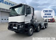 RENAULT C380 EURO6 8X4 BETONEIRA STETTER 9m3 2017