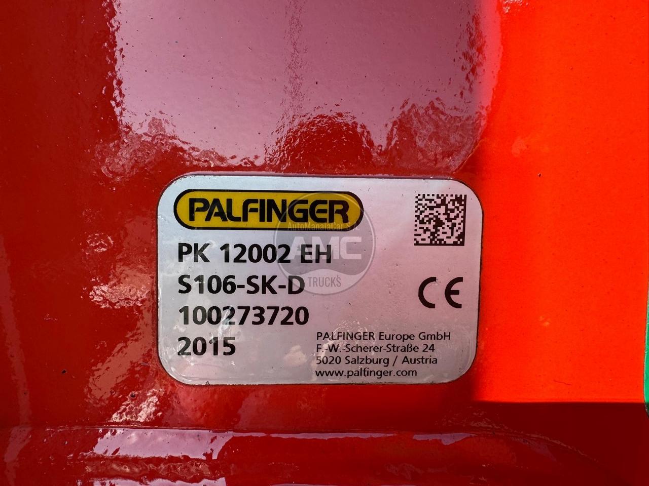 RENAULT C380 EURO6 4X2 2015 COM GRUA PALFINGER PK 12002 EH