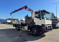 RENAULT C380 EURO6 4X2 2015 COM GRUA PALFINGER PK 12002 EH