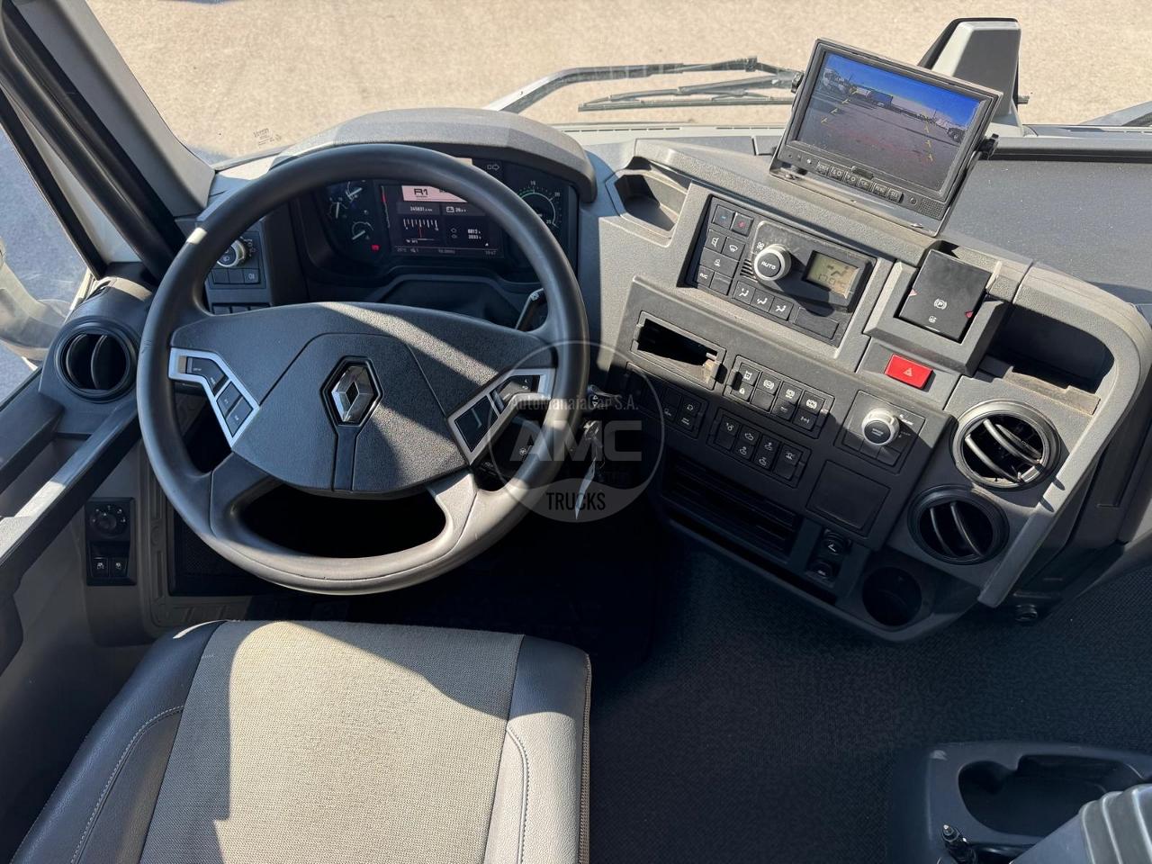 RENAULT C380 EURO6 4X2 2015 COM GRUA PALFINGER PK 12002 EH