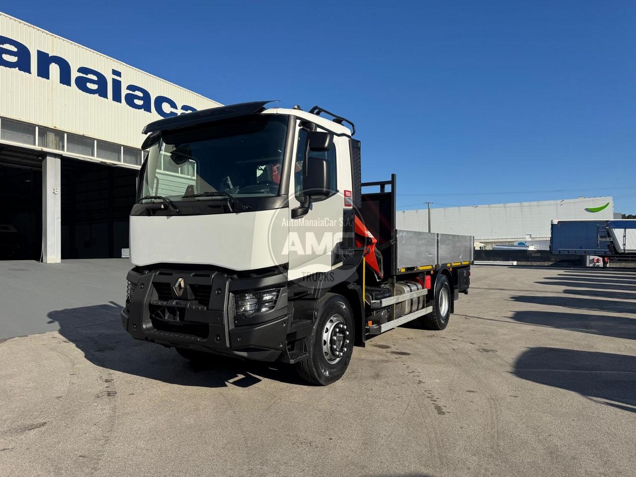 RENAULT C380 EURO6 4X2 2015 COM GRUA PALFINGER PK 12002 EH