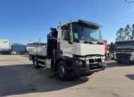 RENAULT C380 EURO6 4X2 2015 COM GRUA PALFINGER PK 12002 EH