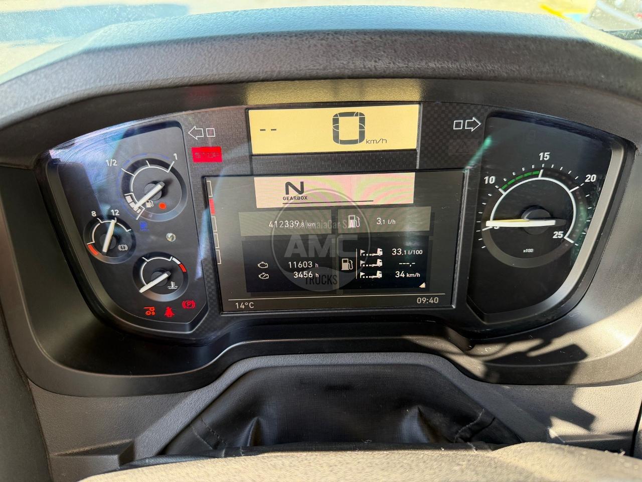 RENAULT C430 6X2 AMPLIROLL / RETARDER / 412.000km