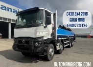 RENAULT C430 EURO6 8X4 2018 GRUA HIAB X-HIDUO 228 ES-5