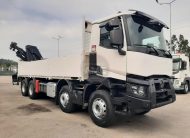 RENAULT C430 EURO6 8X4 2018 GRUA HIAB X-HIDUO 228 ES-5