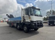 RENAULT C430 EURO6 8X4 2018 GRUA HIAB X-HIDUO 228 ES-5
