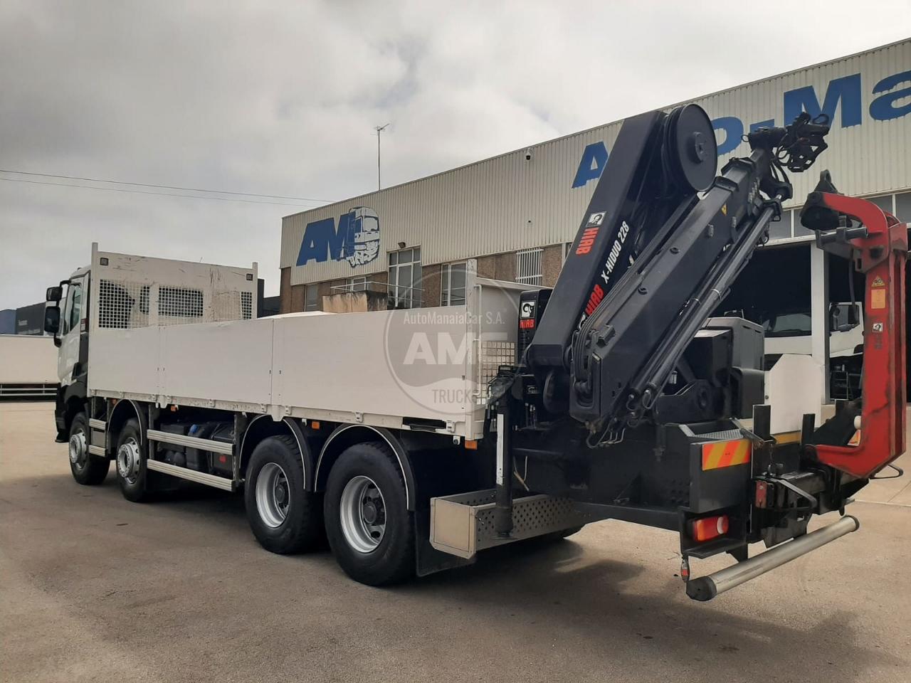 RENAULT C430 EURO6 8X4 2018 GRUA HIAB X-HIDUO 228 ES-5
