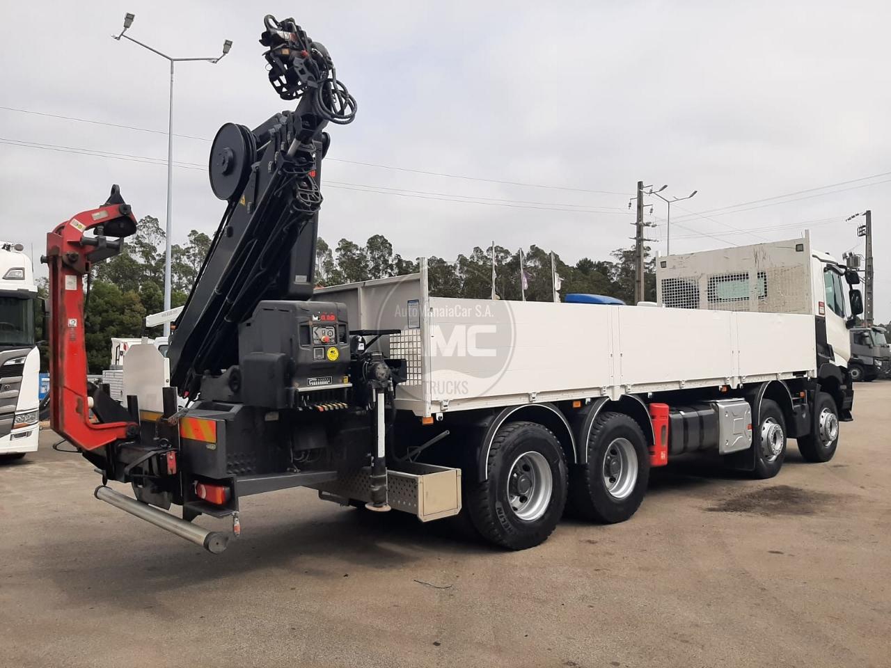 RENAULT C430 EURO6 8X4 2018 GRUA HIAB X-HIDUO 228 ES-5