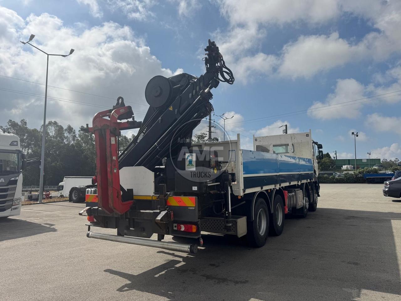 RENAULT C430 EURO6 8X4 2018 GRUA HIAB X-HIDUO 228 ES-5